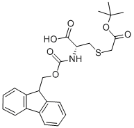 CAS#: 269730-62-3, S-[2-(1,1-Dimethylethoxy)-2-Oxoethyl]-N-[(9H-Fluoren-9-Ylmethoxy)Carbonyl]-L-Cysteine