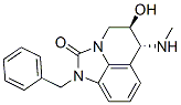 CAS 登录号：269731-84-2， (5R,6R)-1-苄基-5-羟基-6-(甲基氨基)-5,6-二氢-4H-咪唑并[4,5,1-ij]喹啉-2(1H)-酮