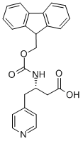 CAS 登录号：270065-69-5， 芴甲氧羰基-(S)-3-氨基-4-(4-吡啶基)-丁酸