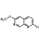 CAS#: 27017-57-8, 2-Chloro-6-Methoxy-1,7-Naphthyridine