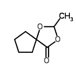 CAS#: 27025-67-8, 2-Methyl-1,3-Dioxaspiro[4.4]Nonan-4-One