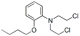 CAS 登录号：27077-13-0， 2-丁氧基-N,N-二(2-氯乙基)苯胺