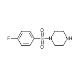 CAS#: 27106-49-6, 1-[(4-Fluorophenyl)Sulfonyl]Piperazine