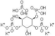 CAS#: 27121-72-8, myo-Inositol 1,3,4,5-Tetrakisphosphate Tetrapotassium Salt