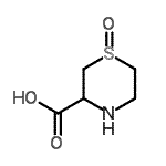 CAS 登录号：271251-15-1， 3-硫代吗啉羧酸1-氧化物