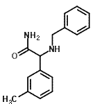 CAS#: 271583-50-7, 2-(Benzylamino)-2-(3-Methylphenyl)Acetamide