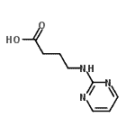 CAS#: 27179-33-5, 4-(2-Pyrimidinylamino)Butanoic Acid