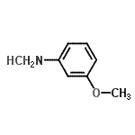CAS#: 27191-09-9, 3-Methoxyaniline Hydrochloride (1:1)