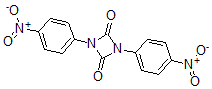 CAS 登录号：27272-54-4， 1,3-二(4-硝基苯基)-1,3-二吖丁啶-2,4-二酮