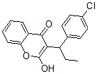 CAS#: 2728-02-1, 3-[1-(4-Chlorophenyl)Propyl]-2-Hydroxychromen-4-One