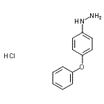 CAS#: 27302-95-0, (4-Phenoxyphenyl)Hydrazine Hydrochloride (1:1)