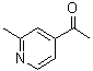 CAS 登录号：2732-28-7， 1-(2-甲基-4-吡啶基)乙酮