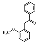 CAS 登录号：27356-33-8， 2-(2-甲氧基苯基)-1-苯乙酮