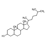 CAS 登录号：27409-41-2， 胆甾烷-3-醇