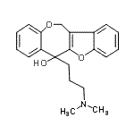 CAS#: 27450-47-1, 6-[3-(Dimethylamino)Propyl]-6,12-Dihydro[1]Benzofuro[3,2-c][1]Benzoxepin-6-Ol