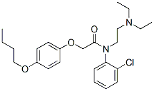 CAS#: 27468-70-8, 2-(4-Butoxyphenyloxy)-2'-Chloro-N-[2-(Diethylamino)Ethyl]Acetanilide