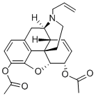 CAS 登录号：2748-74-5， (5R,6S,9R,13S,14R)-9alpha-烯丙基-4,5-环氧-7-吗啡-3,6-二基二乙酸酯