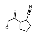 CAS 登录号：274901-37-0， 1-(氯乙酰基)-2-吡咯烷甲腈