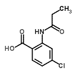 CAS#: 274901-75-6, 4-Chloro-2-(Propionylamino)Benzoic Acid