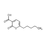 CAS#: 27593-22-2, 2-Oxo-6-Pentyl-2H-Pyran-3-Carboxylic Acid