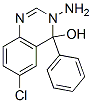 CAS#: 27610-14-6, 3-Amino-6-Chloro-3,4-Dihydro-4-Phenylquinazolin-4-Ol