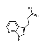 CAS#: 27663-72-5, 3-(1H-Pyrrolo[5,4-b]Pyridin-3-Yl)Propanoic Acid