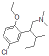 CAS#: 27684-92-0, 5-Chloro-2-Ethoxy-N,N-Dimethyl-beta-(1-Methylpropyl)Benzeneethanamine