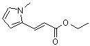 CAS 登录号：2769-90-6， (2E)-3-(1-甲基-1H-吡咯-2-基)丙烯酸乙酯