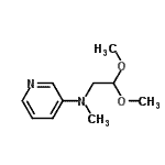 CAS 登录号：277299-82-8， N-(2,2-二甲氧基乙基)-N-甲基-3-吡啶胺