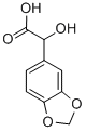 CAS 登录号：27738-46-1， alpha-羟基-1,3-苯并二氧戊环-5-乙酸