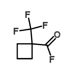 CAS#: 277756-42-0, 1-(Trifluoromethyl)Cyclobutanecarbonyl Fluoride