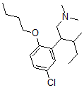 CAS#: 27778-90-1, 2-Butoxy-5-Chloro-N,N-Dimethyl-beta-(1-Methylpropyl)Benzeneethanamine