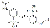 CAS 登录号：27816-59-7， 4-乙酰氨基-4'-异硫氰酸基二苯乙烯-2,2'-二磺酸