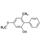 CAS#: 278179-79-6, 4-Methoxy-6-Methyl-2-Biphenylol
