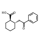 CAS#: 27866-86-0, (1R,2S)-2-(2-Oxo-2-Phenylethyl)Cyclohexanecarboxylic Acid