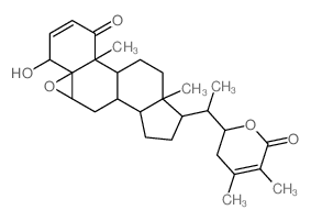 CAS#: 27920-64-5, (22R)-5beta,6beta-Epoxy-4beta,22-Dihydroxy-1-Oxoergosta-2,24-Dien-26-Oic Acid 26,22-Lactone