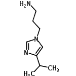 CAS 登录号：279238-56-1， 3-(4-异丙基咪唑-1-基)丙-1-胺