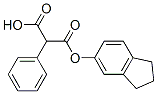 CAS#: 27932-00-9, (2,3-Dihydro-1H-Inden-5-Yl) Hydrogen Phenylmalonate