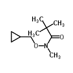 CAS 登录号：279671-15-7， N-(环丙基甲氧基)-N,2,2-三甲基丙酰胺