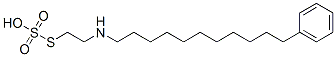 CAS#: 27976-24-5, Thiosulfuric Acid Hydrogen S-[2-[(11-Phenylundecyl)Amino]Ethyl] Ester