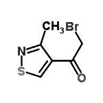 CAS#: 27984-45-8, 2-Bromo-1-(3-Methyl-1,2-Thiazol-4-Yl)Ethanone