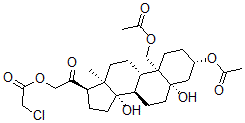 CAS#: 28008-41-5, (14beta,17alpha)-3beta,19-Diacetoxy-5,14-Dihydroxy-21-(Chloroacetoxy)-5beta-Pregnan-20-One
