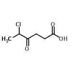 CAS#: 2801-78-7, 5-Chloro-4-Oxohexanoic Acid