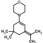 CAS#: 28017-83-6, 4-(3-Isopropylidene-5,5-Dimethyl-1-Cyclohexen-1-Yl)Morpholine