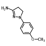 CAS#: 28020-48-6, 1-(4-Methoxyphenyl)-4,5-Dihydro-1H-Pyrazol-3-Amine