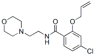 CAS 登录号：28046-03-9， 2-(烯丙氧基)-4-氯-N-(2-吗啉基乙基)苯甲酰胺