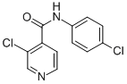 CAS#: 280556-78-7, 3-Chloro-N-(4-Chlorophenyl)-4-Pyridinecarboxamide