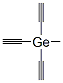 CAS 登录号：28056-56-6， 三乙炔基甲基-锗烷