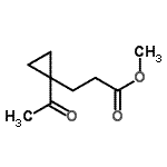 CAS 登录号：280568-03-8， 甲基3-(1-乙酰基环丙基)丙酸酯