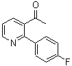 CAS 登录号：280573-47-9， 1-[2-(4-氟苯基)-3-吡啶基]乙酮